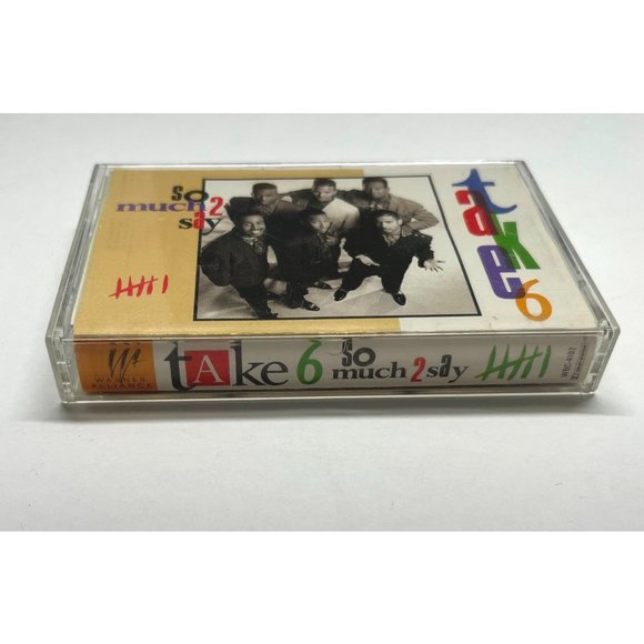 Take 6 So Much 2 Say Audio Cassette Tape 1990 Soul Funk - Picture 4 of 5